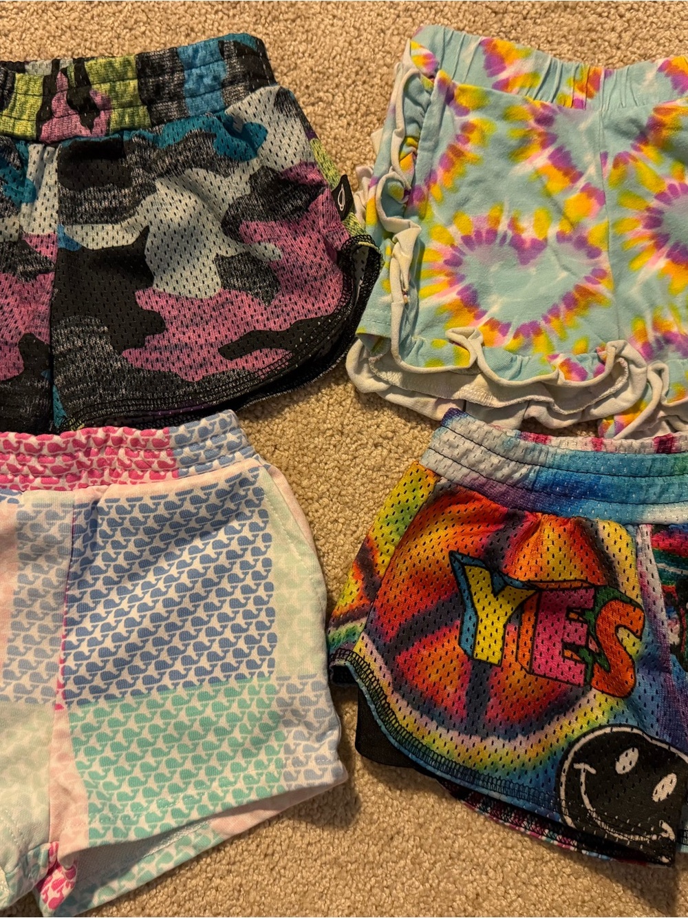 4 pack of 18 month shorts